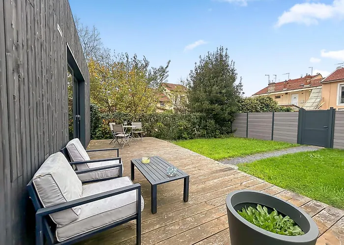 Terrasse & Jardin Prives, Lumineux, Calme Absolu Appartement *