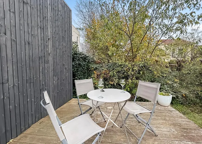 Terrasse & Jardin Prives, Lumineux, Calme Absolu Appartement *